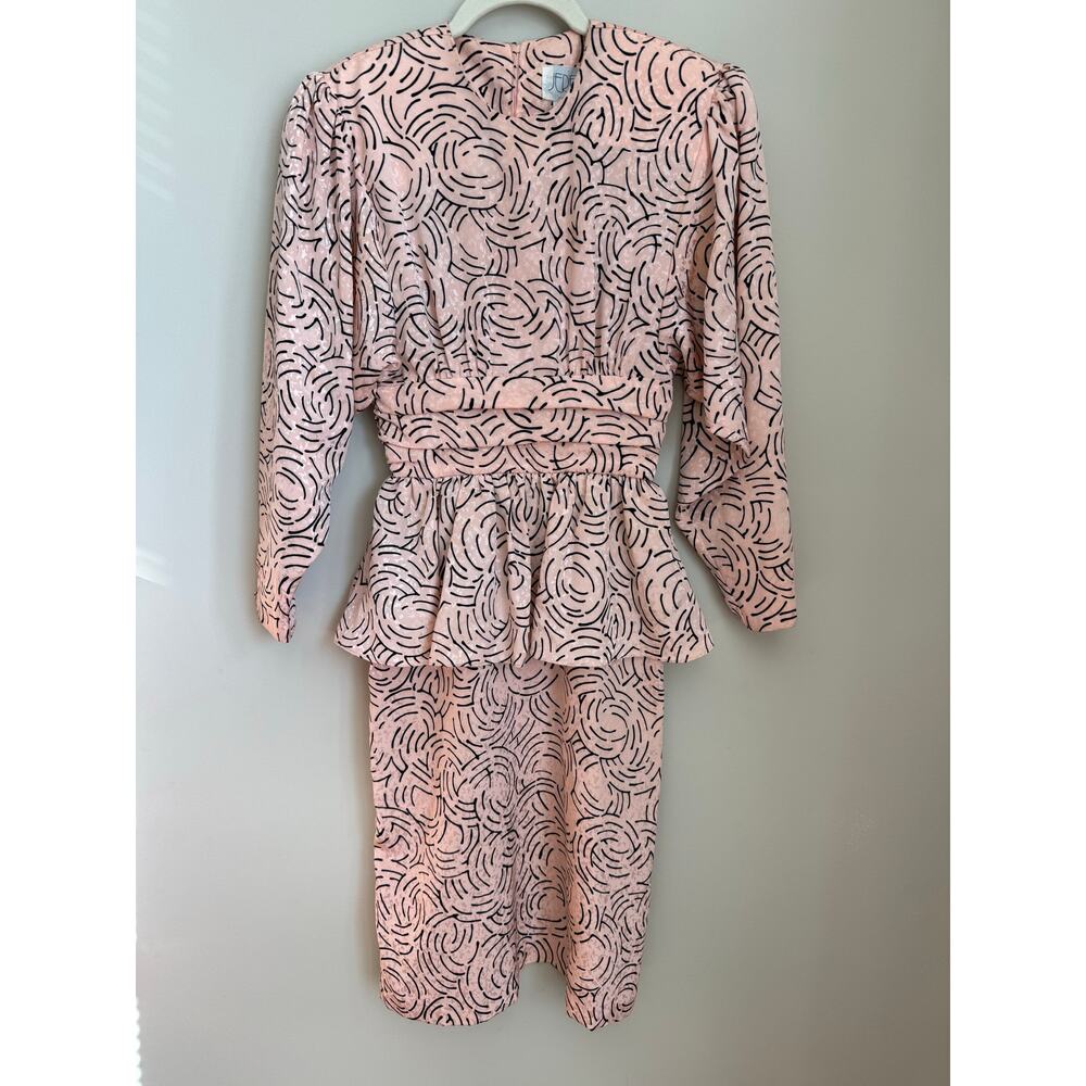 1980s Pink Party Dress - Pretty in Pink!
